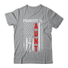 Patriotic Promoted To Aunt 2025 First Time New Aunt Shirt & Tank Top | siriusteestore