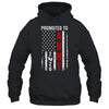 Patriotic Promoted To Aunt 2026 First Time New Aunt Shirt & Hoodie | siriusteestore