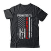 Patriotic Promoted To Auntie 2025 First Time New Auntie Shirt & Tank Top | siriusteestore
