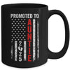 Patriotic Promoted To Auntie 2025 First Time New Auntie Mug | siriusteestore