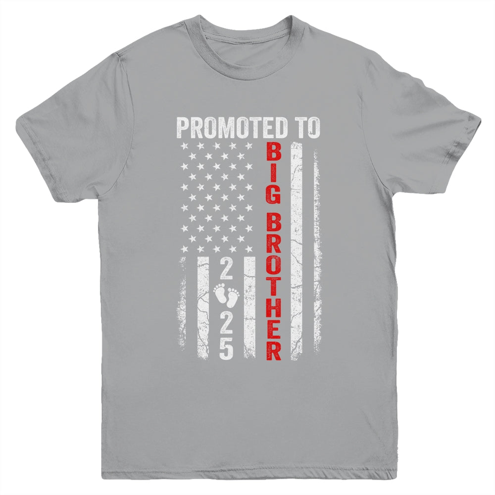 Patriotic Promoted To Big Brother 2025 First Time New Youth Shirt | siriusteestore