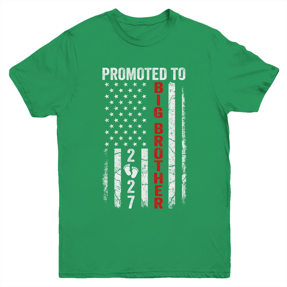 Patriotic Promoted To Big Brother 2027 First Time New Youth Shirt | siriusteestore