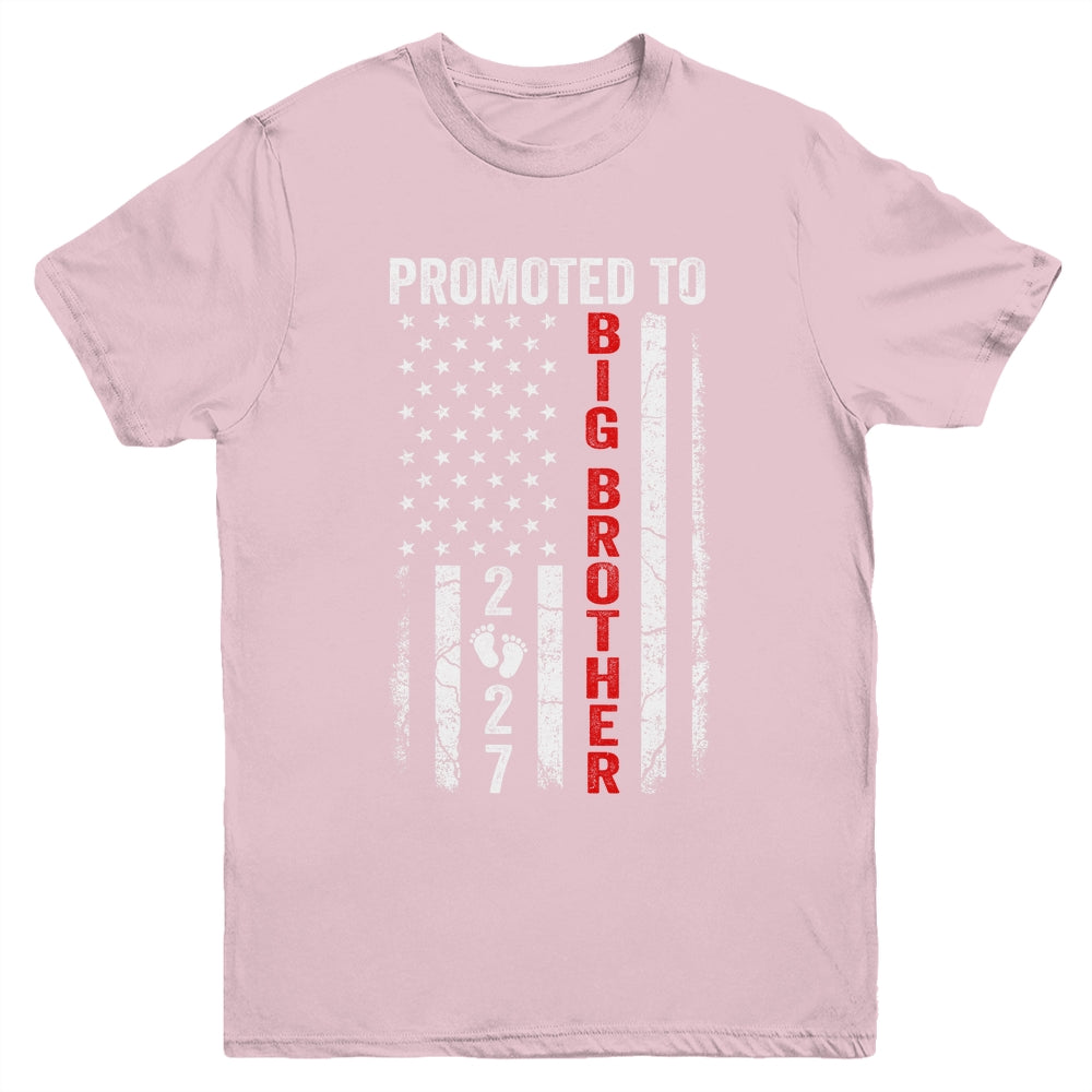 Patriotic Promoted To Big Brother 2027 First Time New Youth Shirt | siriusteestore