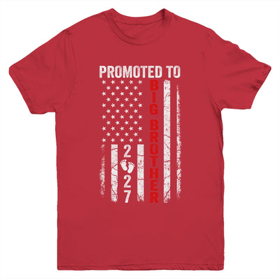 Patriotic Promoted To Big Brother 2027 First Time New Youth Shirt | siriusteestore