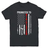 Patriotic Promoted To Big Sister 2025 First Time New Sister Youth Shirt | siriusteestore