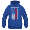 Patriotic Promoted To Dad 2026 First Time New Daddy Shirt & Hoodie | siriusteestore