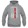 Patriotic Promoted To Dad 2026 First Time New Daddy Shirt & Hoodie | siriusteestore