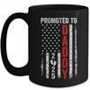 Patriotic Promoted To Daddy 2025 First Time New Dad Mug | siriusteestore