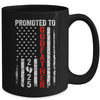 Patriotic Promoted To Godfather 2025 First Time New Mug | siriusteestore