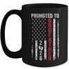 Patriotic Promoted To Godfather 2026 First Time New Mug | siriusteestore