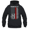 Patriotic Promoted To Grandad 2025 First Time New Grandad Shirt & Hoodie | siriusteestore