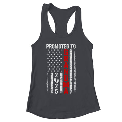 Patriotic Promoted To Grandma 2025 First Time New Grandma Shirt & Tank Top | siriusteestore