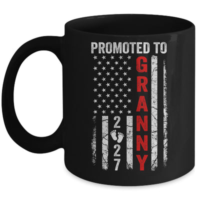 Patriotic Promoted To Granny 2027 First Time New Granny Mug | siriusteestore