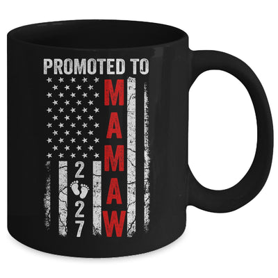 Patriotic Promoted To Mamaw 2027 First Time New Mamaw Mug | siriusteestore
