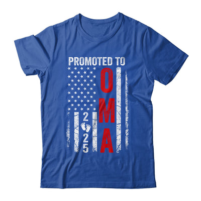 Patriotic Promoted To Oma 2025 First Time New Oma Shirt & Tank Top | siriusteestore