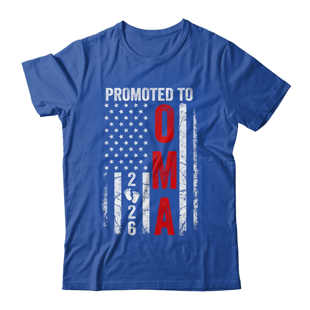 Patriotic Promoted To Oma 2026 First Time New Oma Shirt & Hoodie | siriusteestore