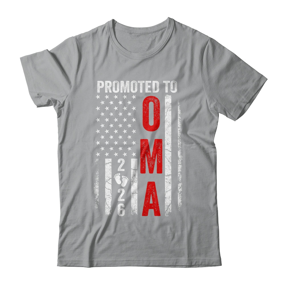 Patriotic Promoted To Oma 2026 First Time New Oma Shirt & Hoodie | siriusteestore