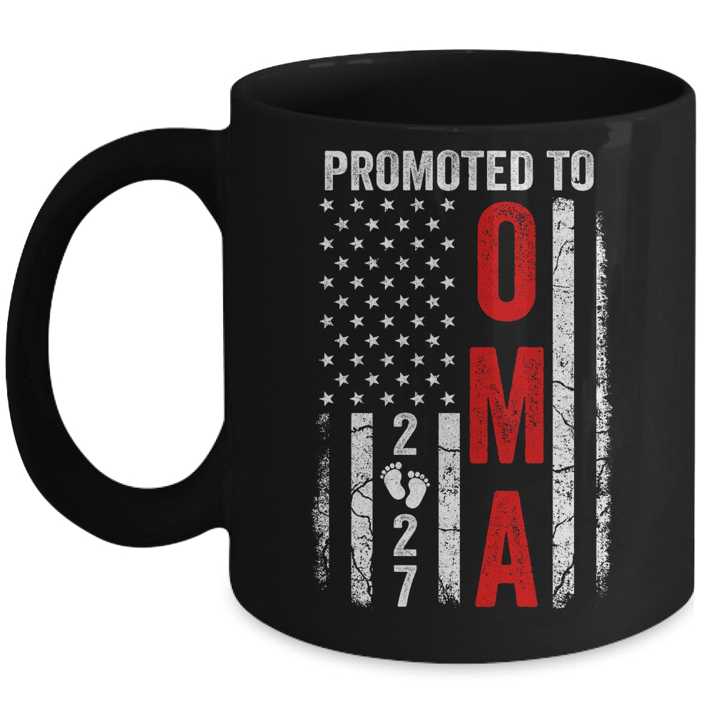 Patriotic Promoted To Oma 2027 First Time New Oma Mug | siriusteestore