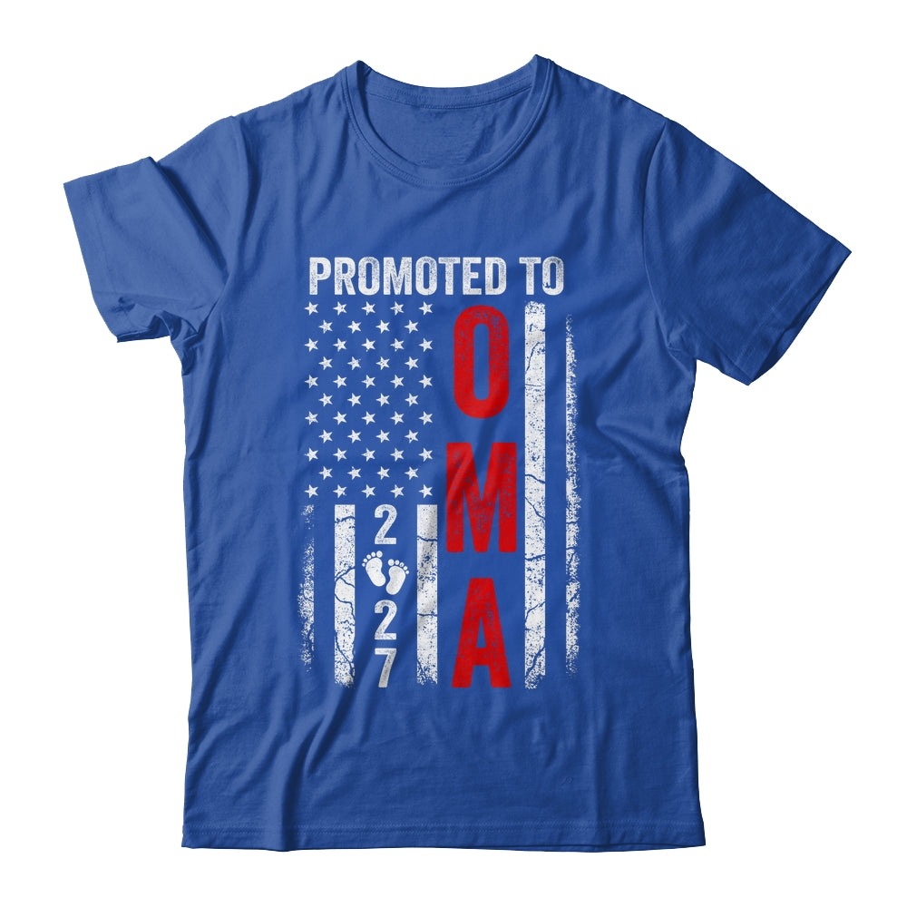 Patriotic Promoted To Oma 2027 First Time New Oma Shirt & Hoodie | siriusteestore
