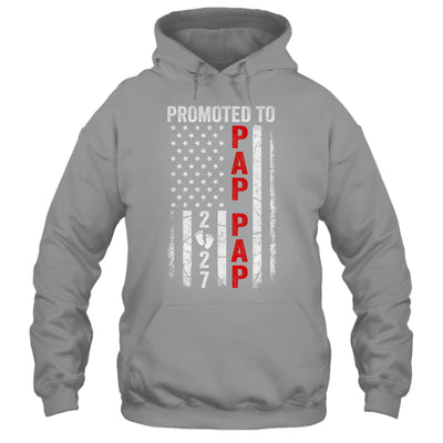 Patriotic Promoted To Pap Pap 2027 First Time New Pap Pap Shirt & Hoodie | siriusteestore