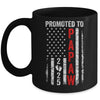 Patriotic Promoted To Papaw 2025 First Time New Papaw Mug | siriusteestore