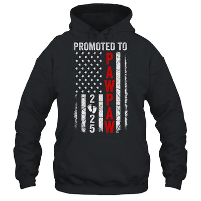 Patriotic Promoted To Pawpaw 2025 First Time New Pawpaw Shirt & Hoodie | siriusteestore
