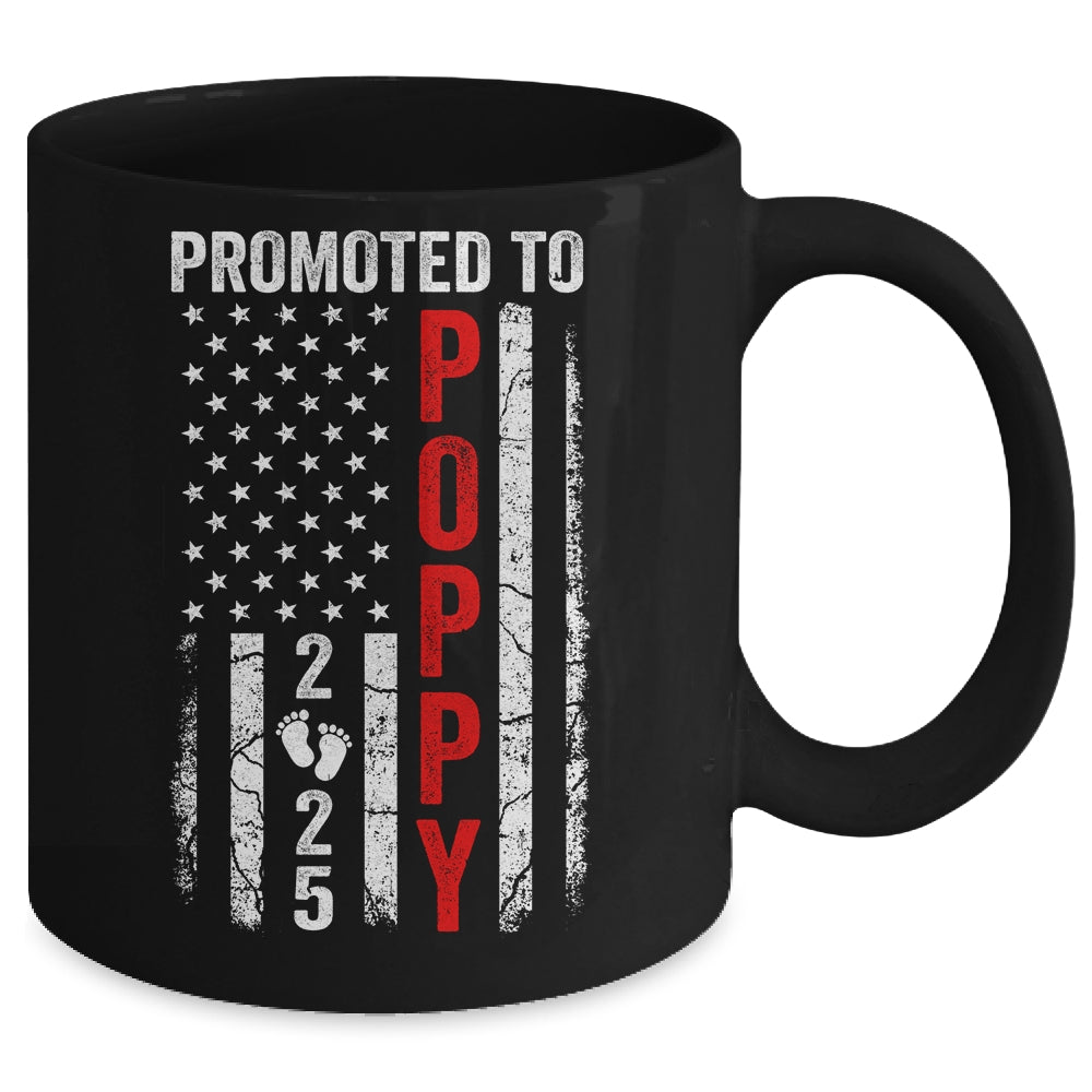 Patriotic Promoted To Poppy 2025 First Time New Poppy Mug | siriusteestore
