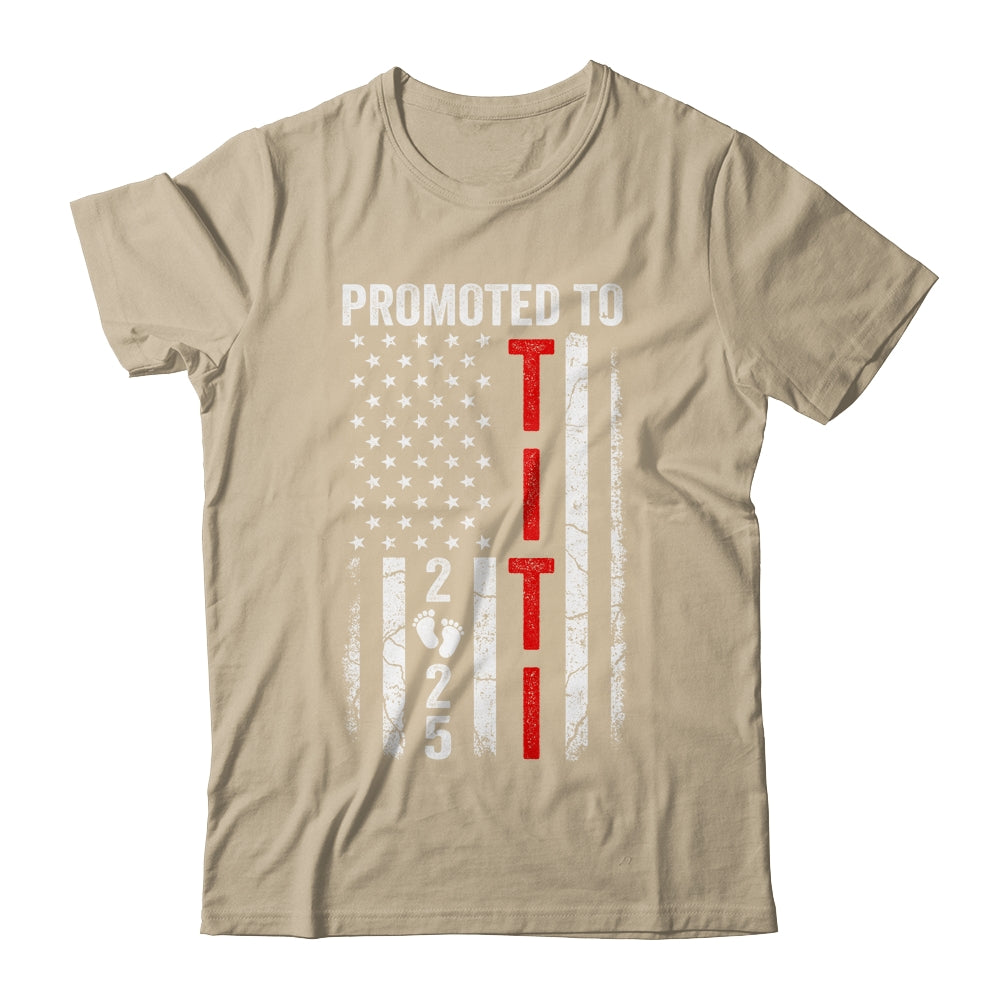 Patriotic Promoted To Titi 2025 First Time New Titi Shirt & Tank Top | siriusteestore