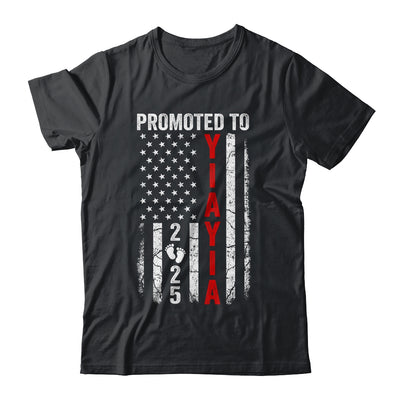 Patriotic Promoted To Yiayia 2025 First Time New Yiayia Shirt & Tank Top | siriusteestore