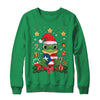 Patriotic Puerto Rico Flag Frog Tree Christmas Puero Rican Shirt & Sweatshirt | siriusteestore