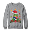 Patriotic Puerto Rico Flag Frog Tree Christmas Puero Rican Shirt & Sweatshirt | siriusteestore