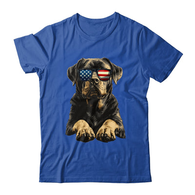 Patriotic Rottweiler Dog USA Flag 4th Of July Shirt & Tank Top | siriusteestore