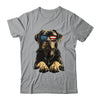 Patriotic Rottweiler Dog USA Flag 4th Of July Shirt & Tank Top | siriusteestore