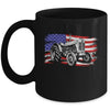 Patriotic Tractor USA American Flag Tractor Farm Men Women Mug | siriusteestore