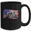 Patriotic Tractor USA American Flag Tractor Farm Men Women Mug | siriusteestore