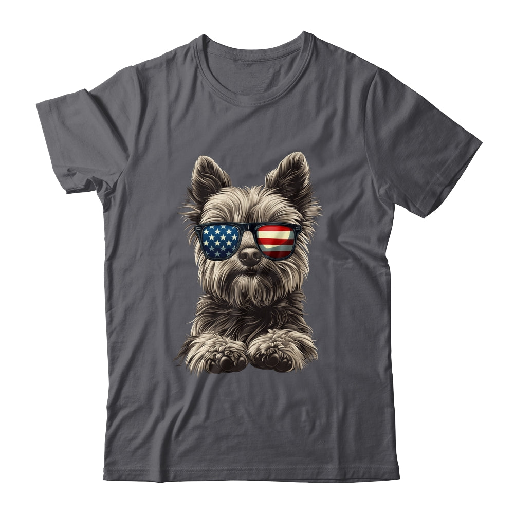 Patriotic Yorkshire Terrier Dog USA Flag 4th Of July Shirt & Tank Top | siriusteestore