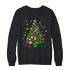 Paws Print Christmas Tree Dog Or Cat With Santa Lights Shirt & Sweatshirt | siriusteestore