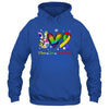 Peace Love Autism Awareness Autism Kids Mom Dad Shirt & Hoodie | siriusteestore