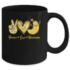 Peace Love Bananas Fresh Banana Fruit Lover Men Women Kids Mug | siriusteestore