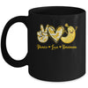 Peace Love Bananas Fresh Banana Fruit Lover Men Women Kids Mug | siriusteestore