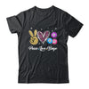 Peace Love Bingo Funny Lucky Bingo Lover Gambling For Women Shirt & Tank Top | siriusteestore