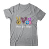 Peace Love Bingo Funny Lucky Bingo Lover Gambling For Women Shirt & Tank Top | siriusteestore
