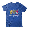 Peace Love Bingo Funny Lucky Design Bingo Gnome Lover Women Shirt & Tank Top | siriusteestore