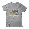 Peace Love Bingo Funny Lucky Design Bingo Gnome Lover Women Shirt & Tank Top | siriusteestore