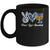 Peace Love Hanukkah Retro Chanukah Jewish Men Women Mug | siriusteestore
