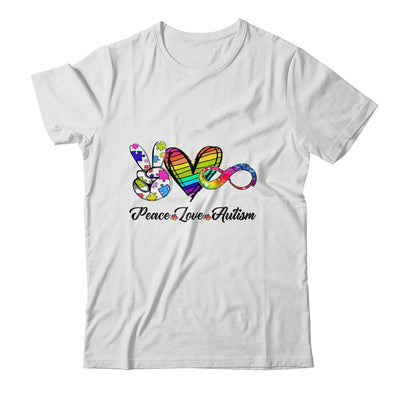 Peace Love Infinity Symbol Cute Autism Awareness Shirt & Hoodie | siriusteestore