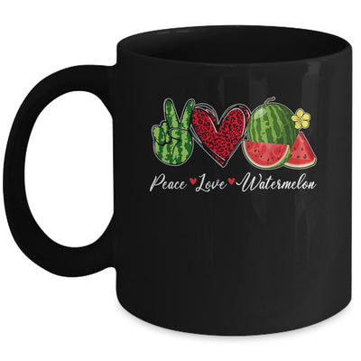 Peace Love Watermelon For Men Women Girls Summer Mug | siriusteestore