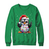 Peace Sign Hand Penguin Santa Christmas Penguin Women Kids Shirt & Sweatshirt | siriusteestore