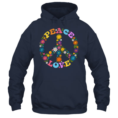 Peace Sign Love Flower 60s 70s Tie Dye Hippie Costume Shirt & Tank Top | siriusteestore
