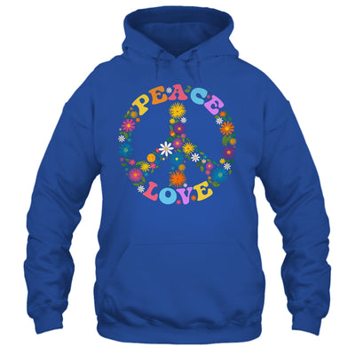 Peace Sign Love Flower 60s 70s Tie Dye Hippie Costume Shirt & Tank Top | siriusteestore